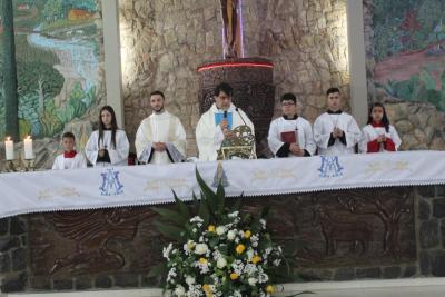 Missa de ação de graças encerrou as celebrações da 37ª edição da Festa em louvor a N. Sra. Aparecida de Laranjeiras do Sul